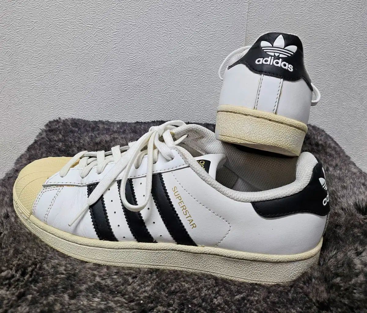 アディダス スーパースター ブラック／ホワイト 26.5 アディダス