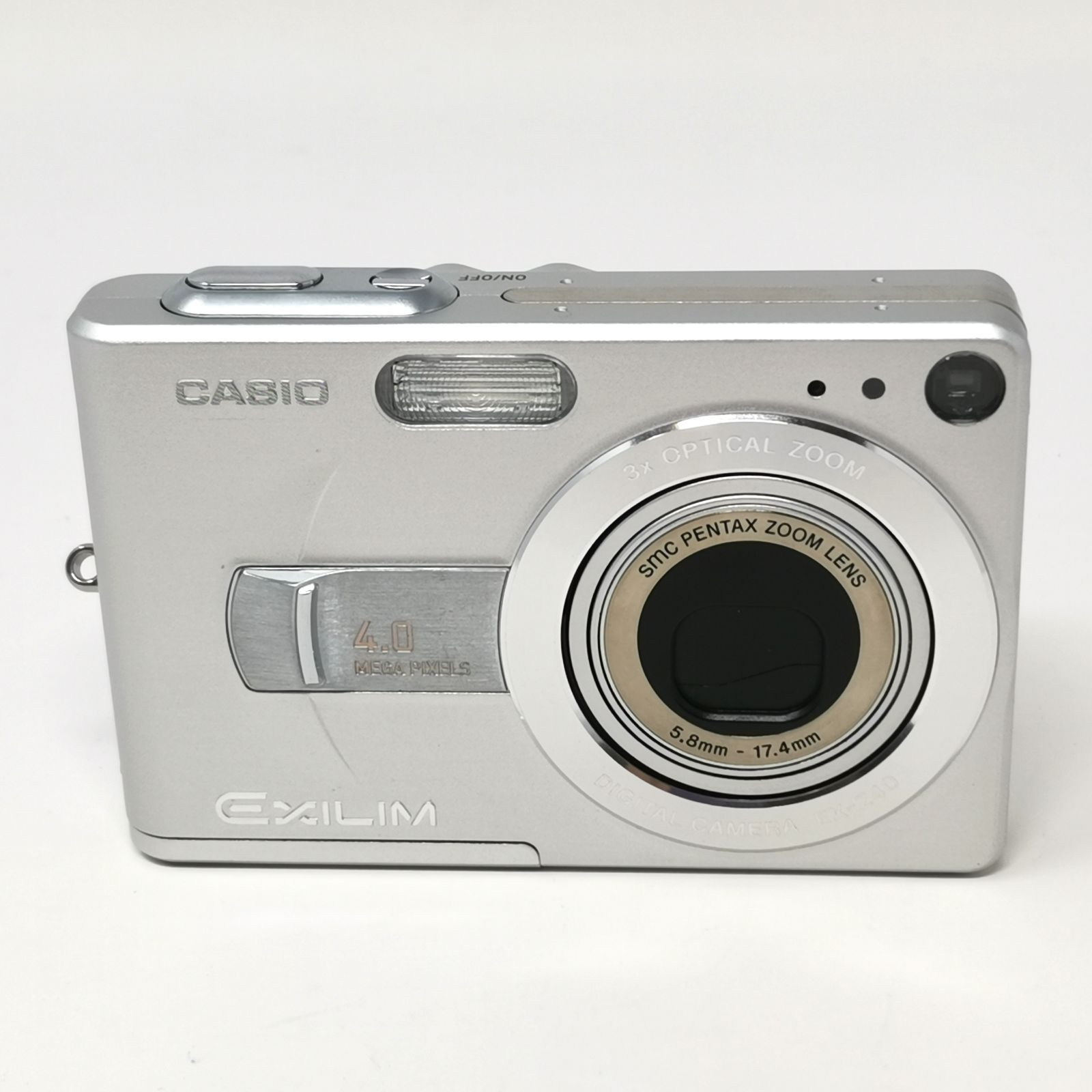 カシオ EXLIMEX-Z40 デジカメ エクシリム シルバー 充電器ないため動作