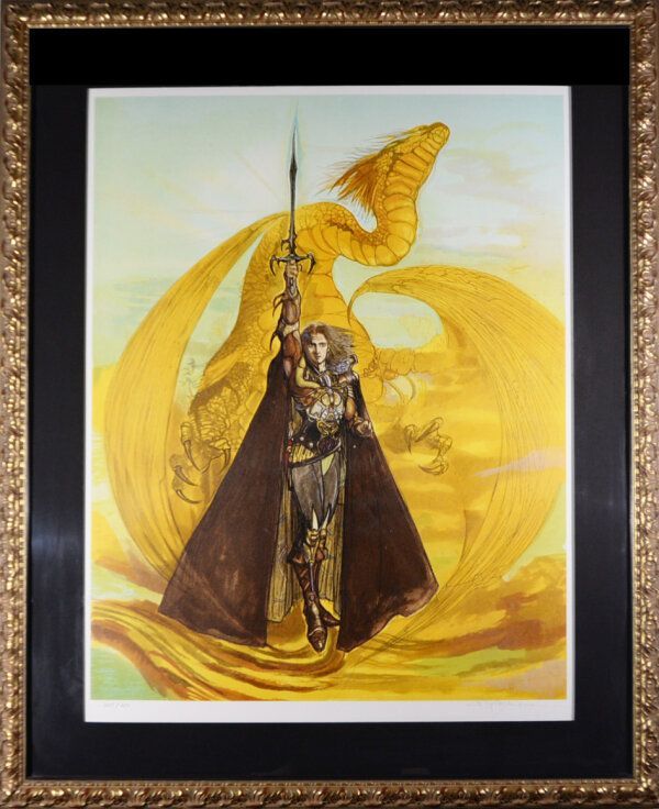 天野喜孝 ドラゴン ソード アールビバン保証書付