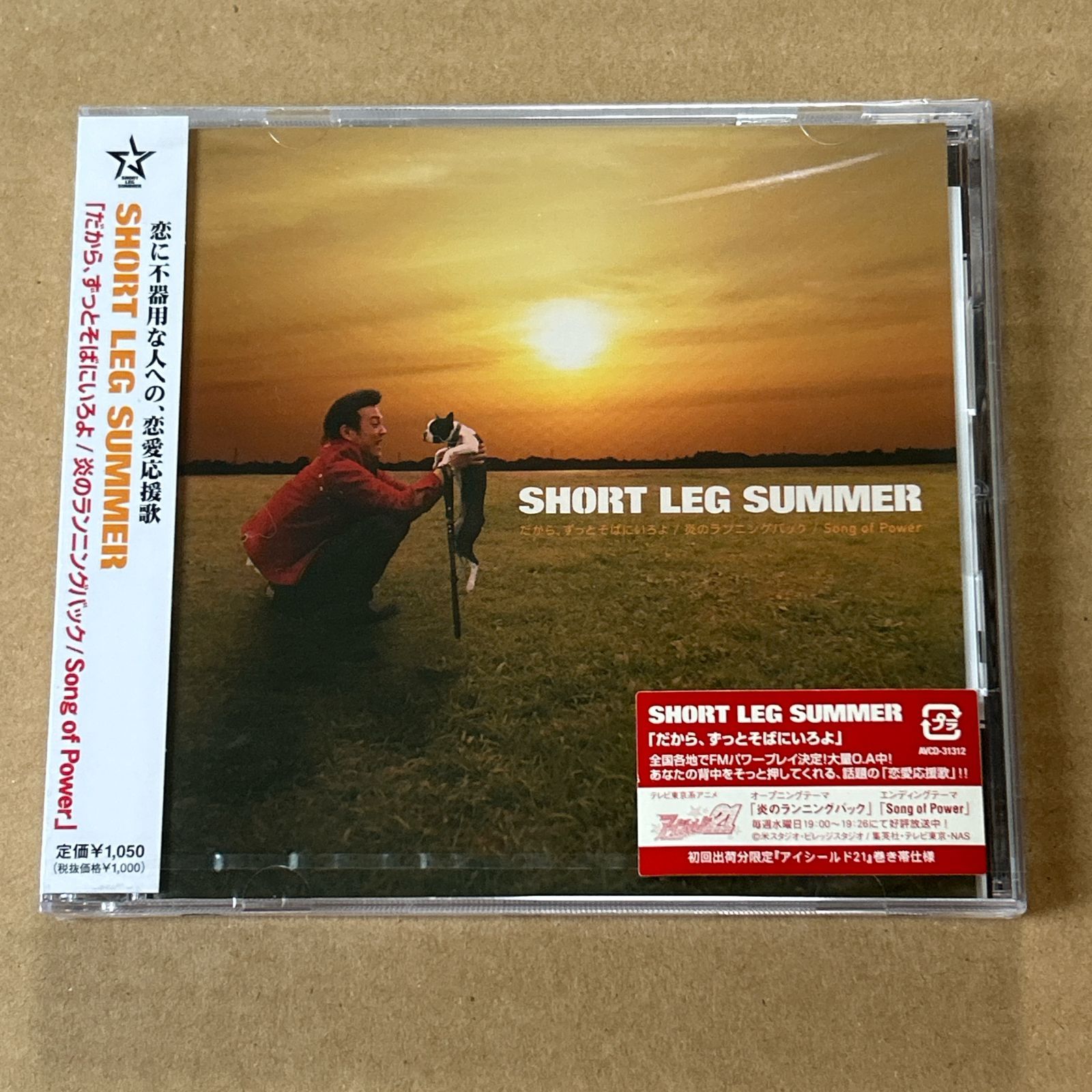 だから ずっとそばにいろよ|炎のランニングバック|Song of Power|SHORT LEG SUMMER 未開封CD