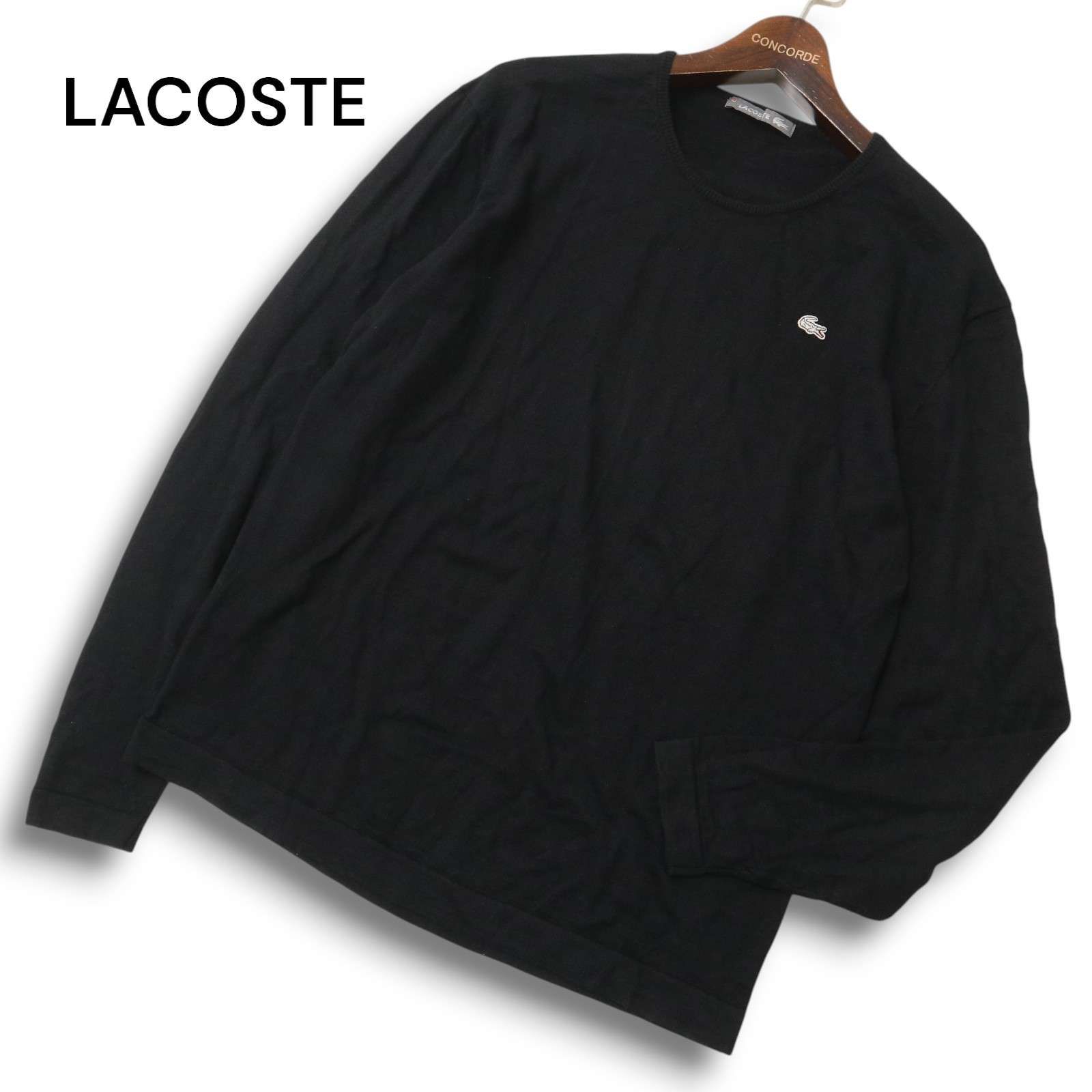 LACOSTE ラコステ 春夏 ワニ ロゴ刺繍☆ 麻 リネン サマー