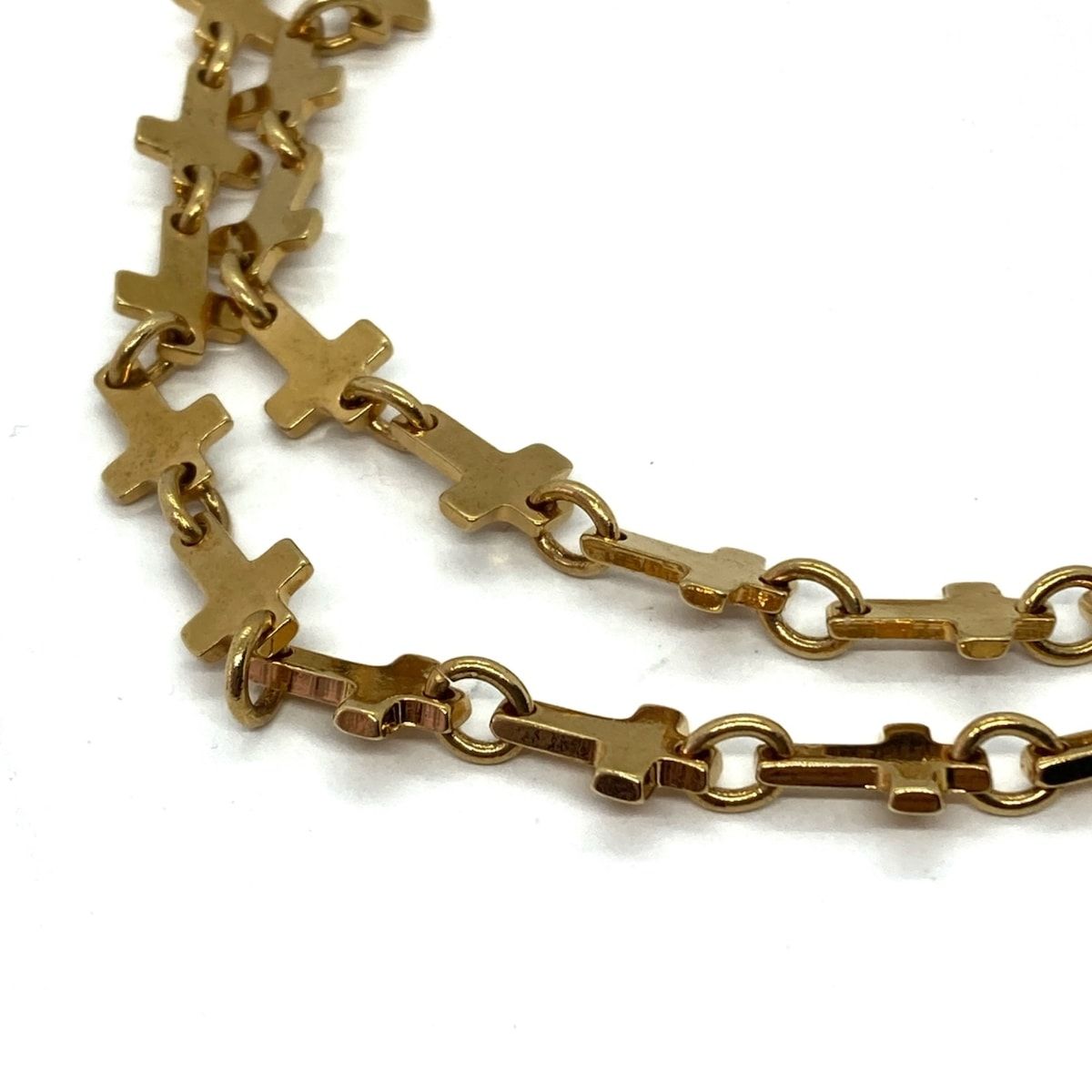 DSQUARED2(ディースクエアード) ネックレス美品 - 金属素材 ゴールド 