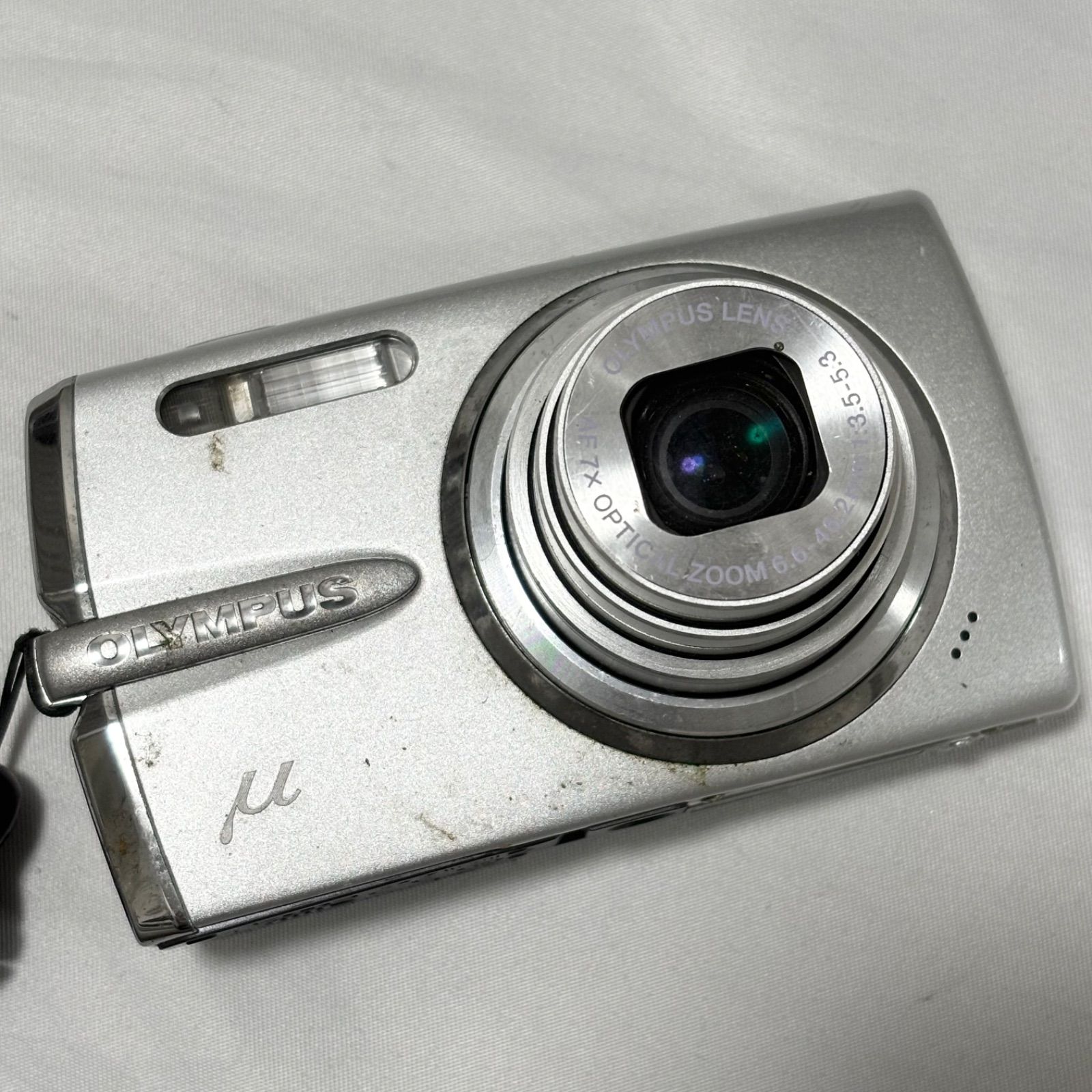 送料無料】OLYMPUS/オリンパス/μ1020/シルバー/コンパクトデジタル 
