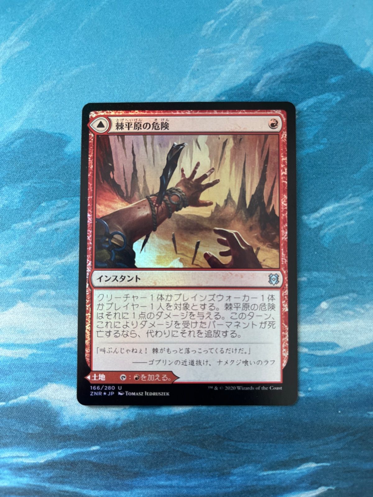 MTG foil 棘平原の危険 - (mtg1位)こば屋 - メルカリ