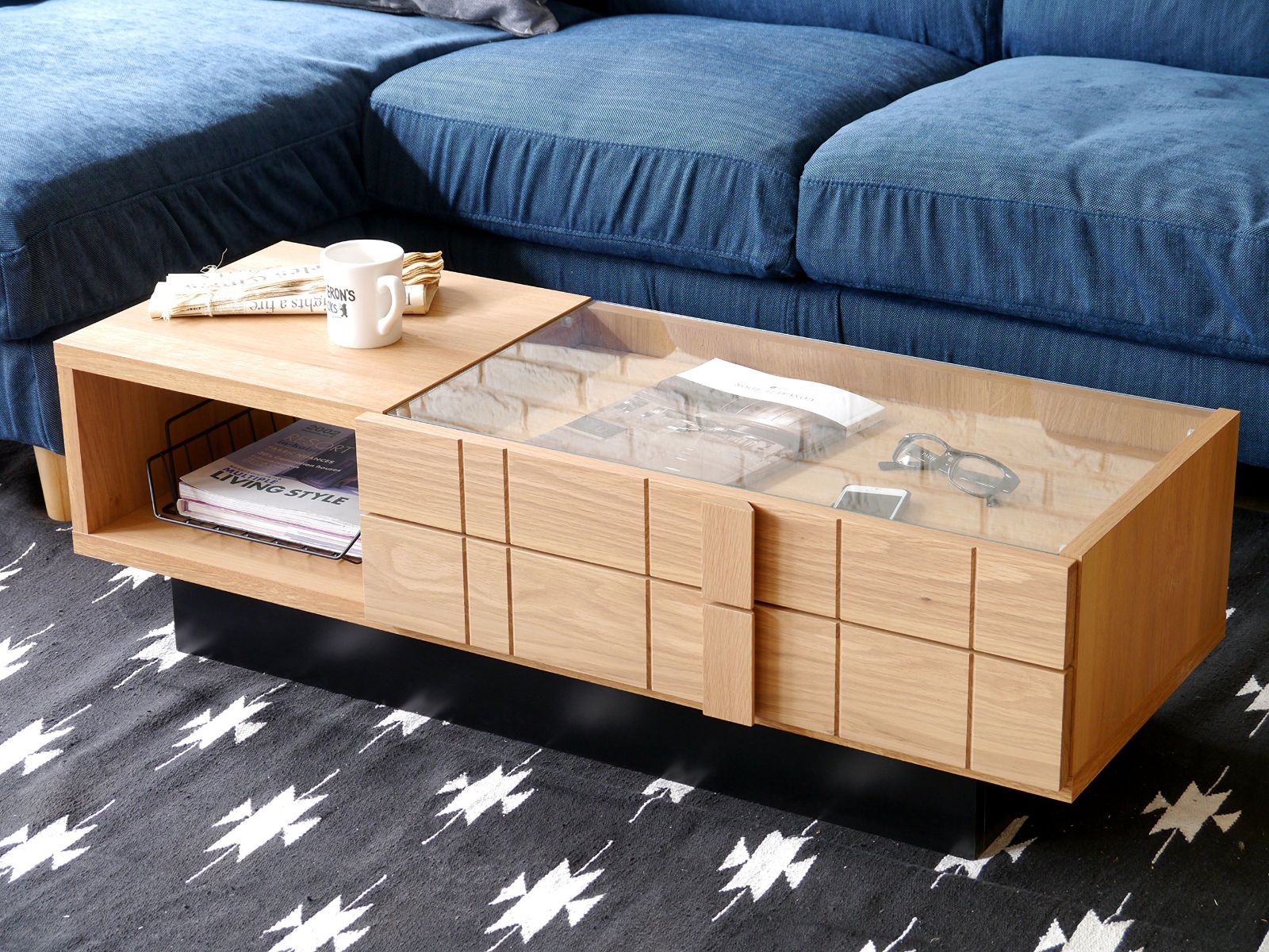 大川家具 GART コレクションテーブル サモア 110cm幅 大川家具 GART コレクションテーブル サモア 110cm幅