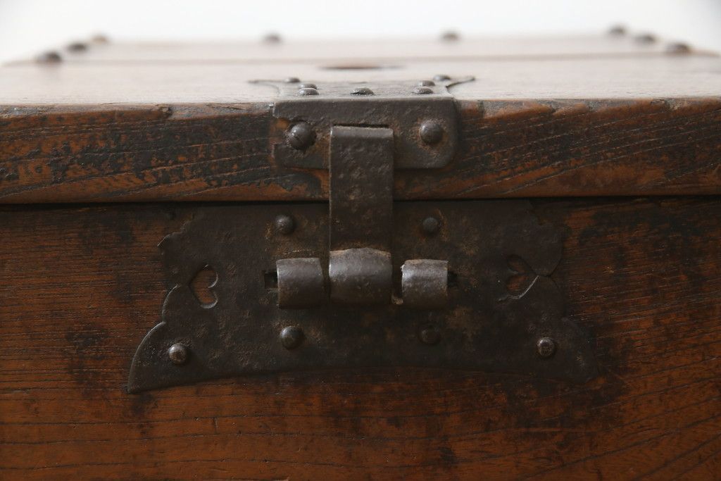 賽銭箱 修復済み アンティーク