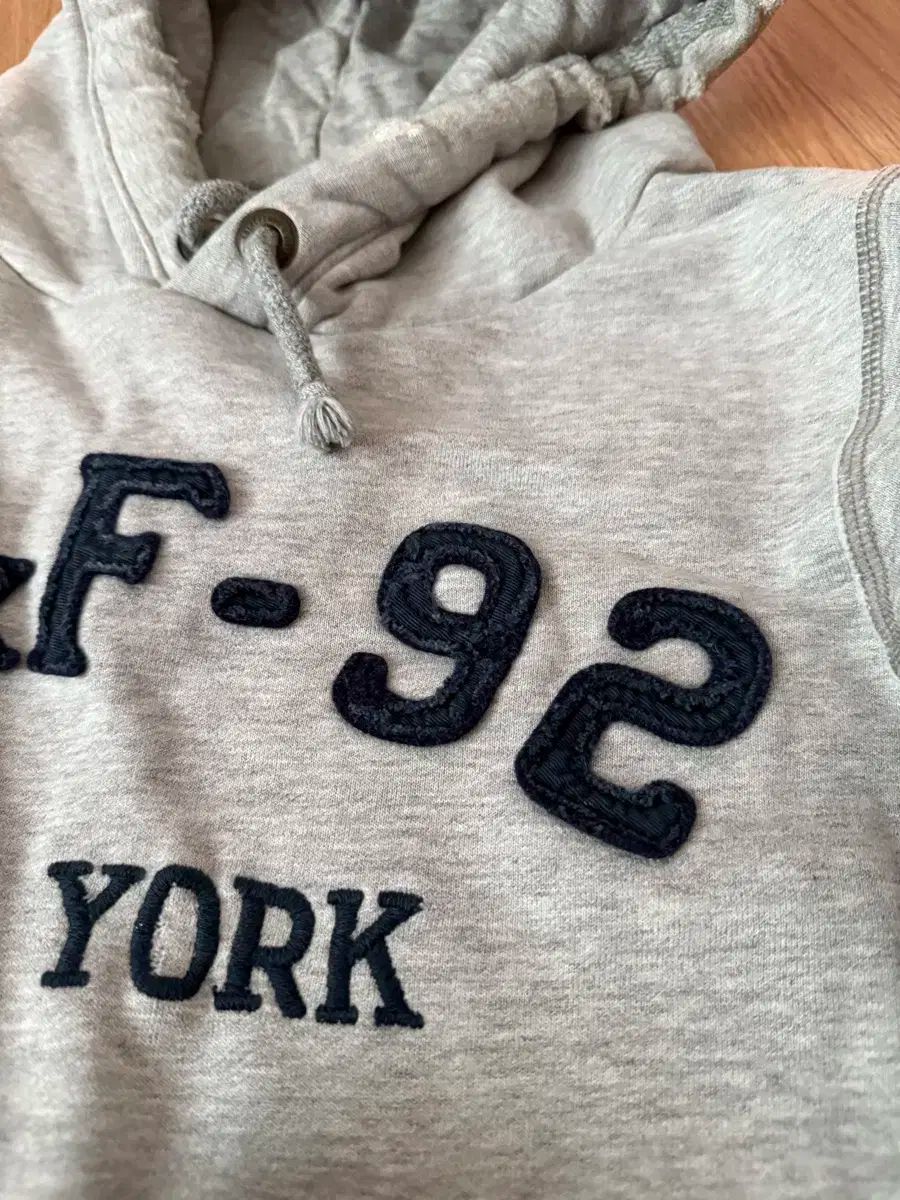 Abercrombie A-F-92 フーディー グレー ユニセックス ヴィンテージ