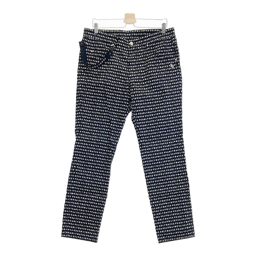 パーリーゲイツ PEARLYGATES ストレッチパンツ 総柄 グレー 6