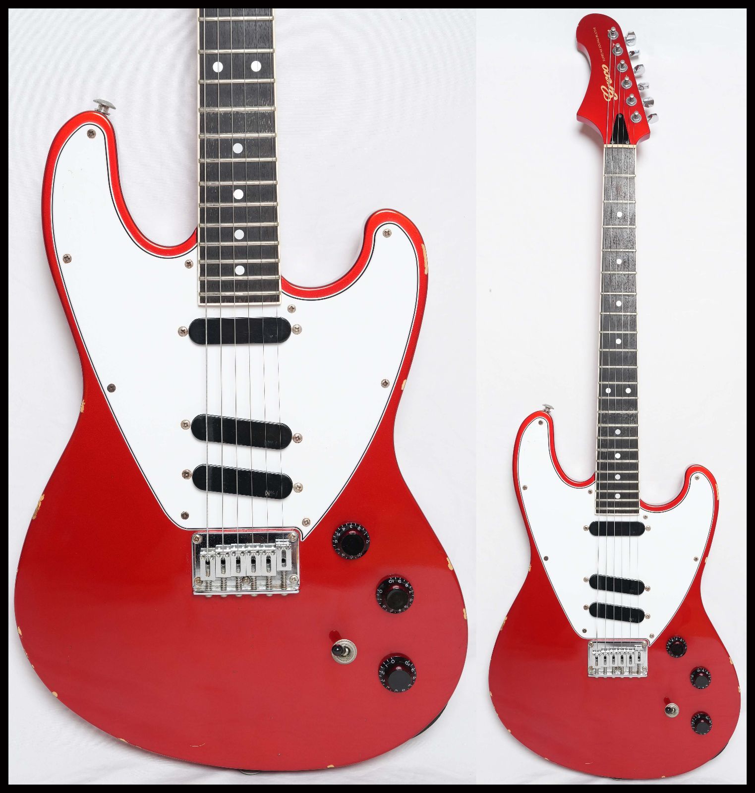 Greco BG-800 Metallic Red グレコ DRY-Sピックアップ搭載