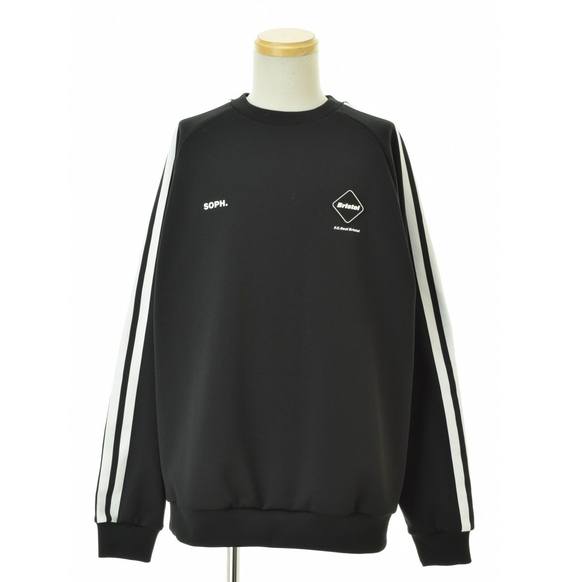 L 25SS FCRB TRAINING TRACK CREWNECK TOP