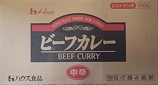 ハウス ビーフカレー 中辛 200ｇ×30Ｐ 1人前用 業務用 レトルト