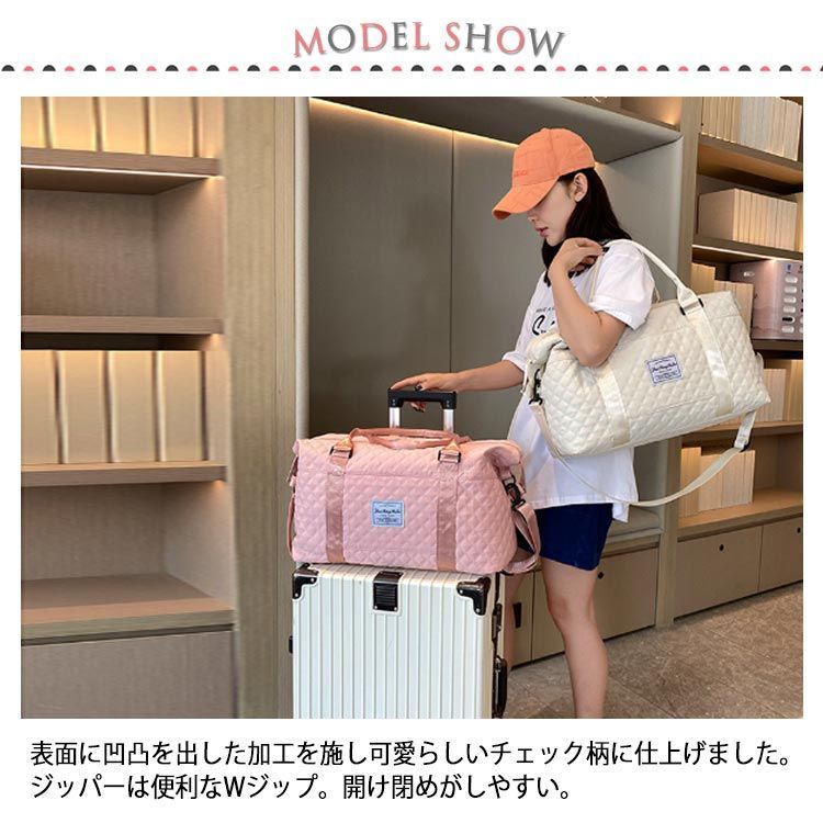 フォクシー 未使用 軽い 旅行カバン トラベルバッグ ストライプ