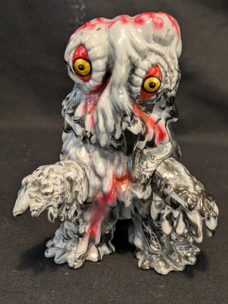 MAXTOY 東宝ミニソフビ怪獣総進撃 ヘドラ完全期 黒|グレーマーブル成型|WF2020冬
