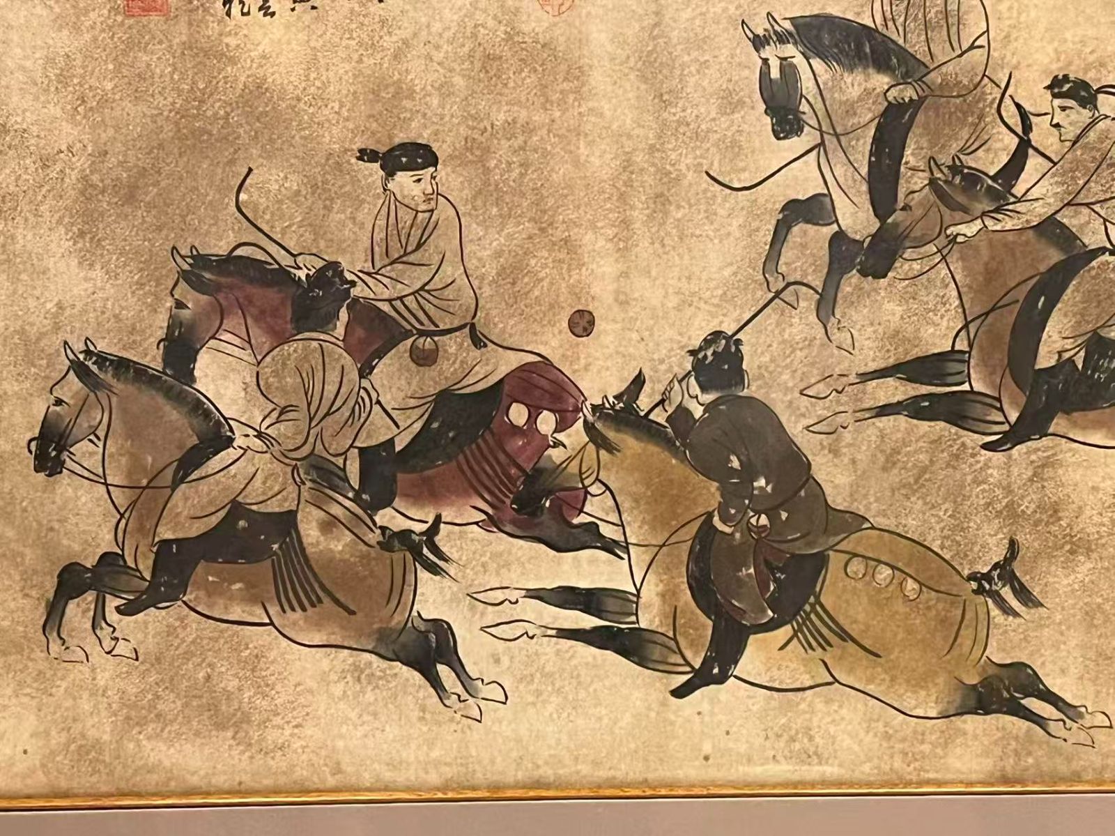 美術品・絵画・戦国騎馬軍団・額入り Amazon | 戦国武将像 井伊直政(騎馬像) 関ヶ原の合戦
