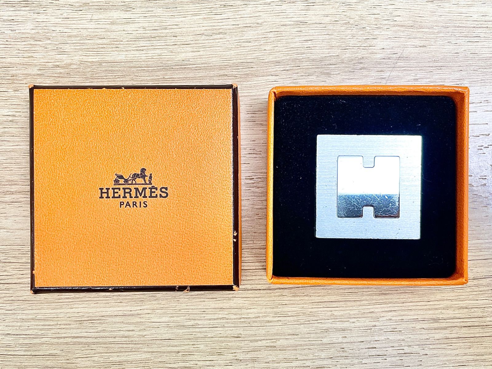 HERMES エルメス メモスタンド フォトスタンド カードスタンド