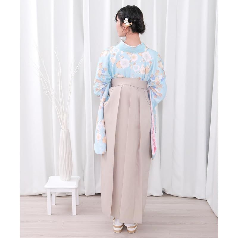 160cm】キョウエツ 卒業式袴3点セット（着物 袴 袴下帯）