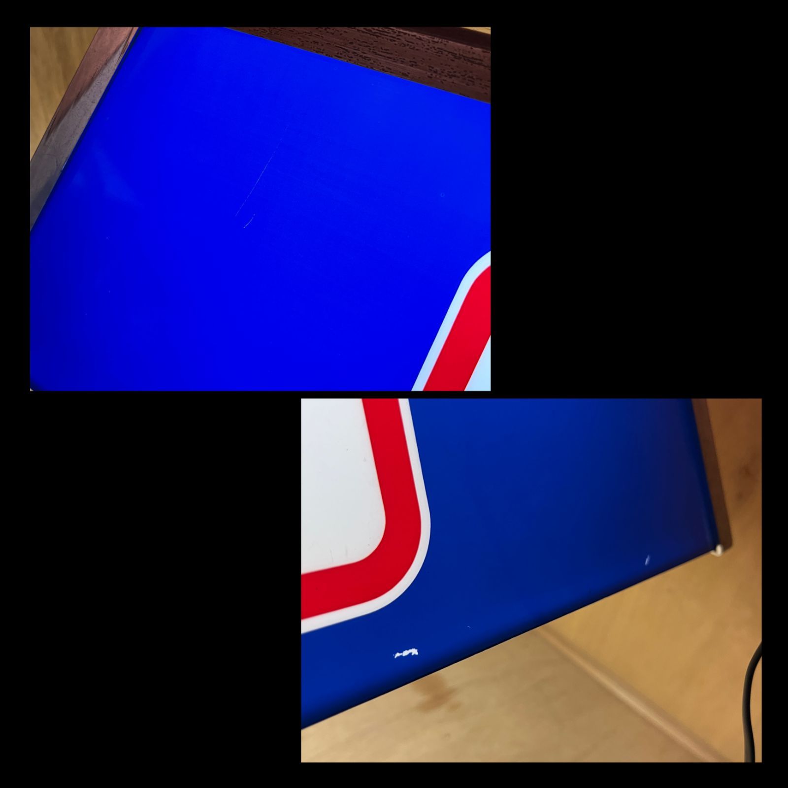 BUD LIGHT（バドライト）ロゴ入りビリヤードキュー 1983年製 Bud Light バドライト プールランプ ビリヤードライト