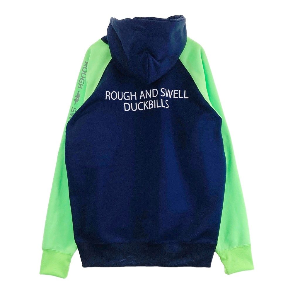 rough&swell ラフアンドスウェル　裏起毛　パーカー　プルオーバー　ロゴ rough&swell ラフアンドスウェル 裏起毛 パーカー プルオーバー ロゴ