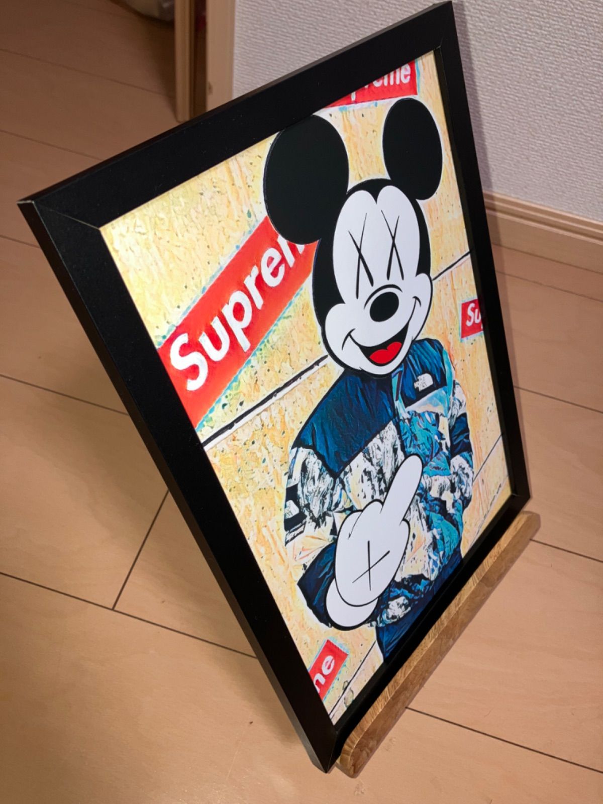 A2額装済オマージュアートインテリアポスター.#233★浮世絵ストリートタイプ SUPREME type☆オマージュアートインテリアポスター＃231