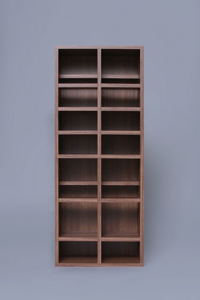 アイリスオーヤマ 本棚 ラック コミックラック 可動棚付き ウォールナットブラウン 幅73cm BKSW-1875 IRIS OHYAMA