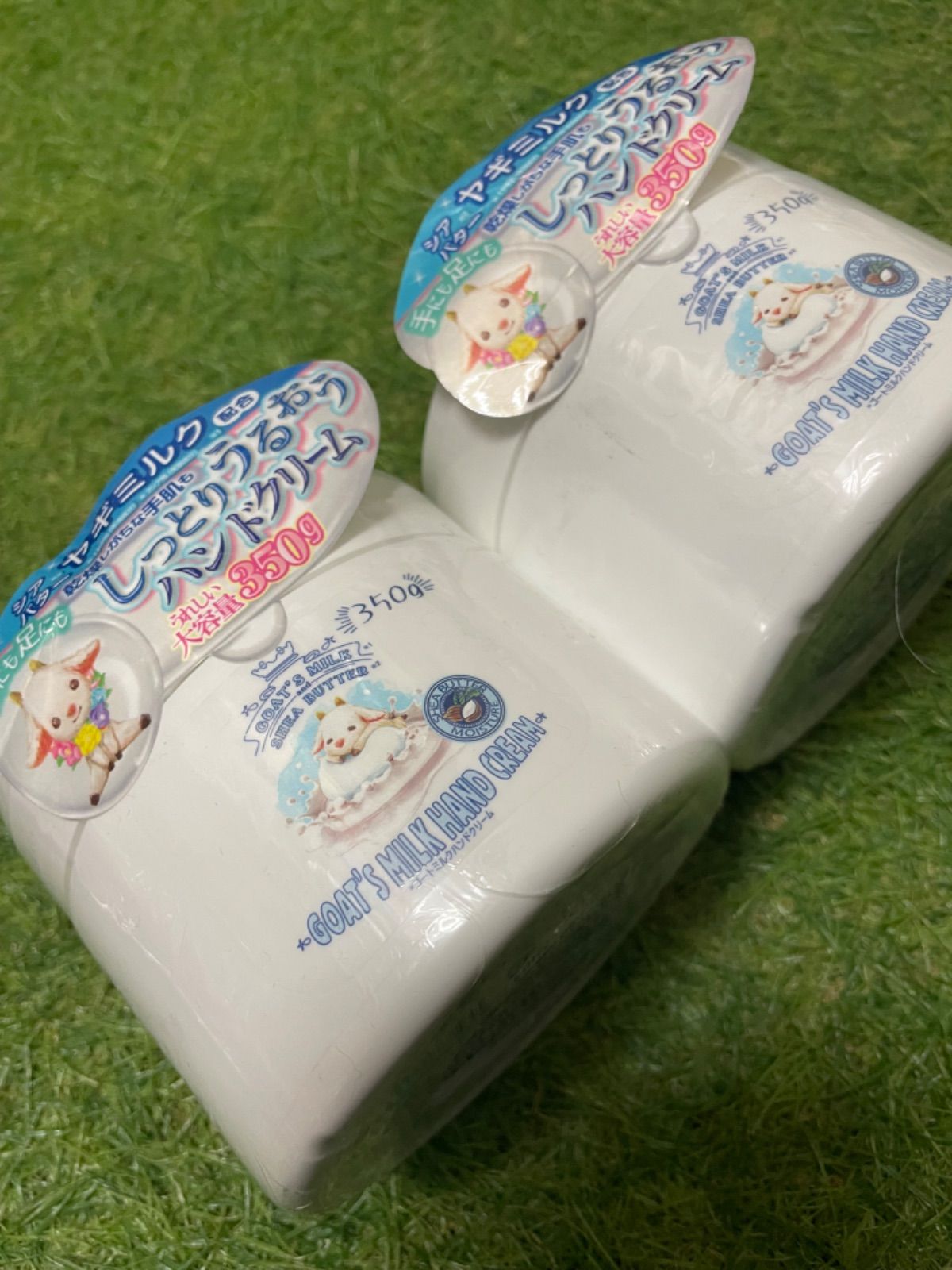 GOAT'S MILK ゴートミルク ハンドクリーム 大容量350g × 2個 - メルカリ