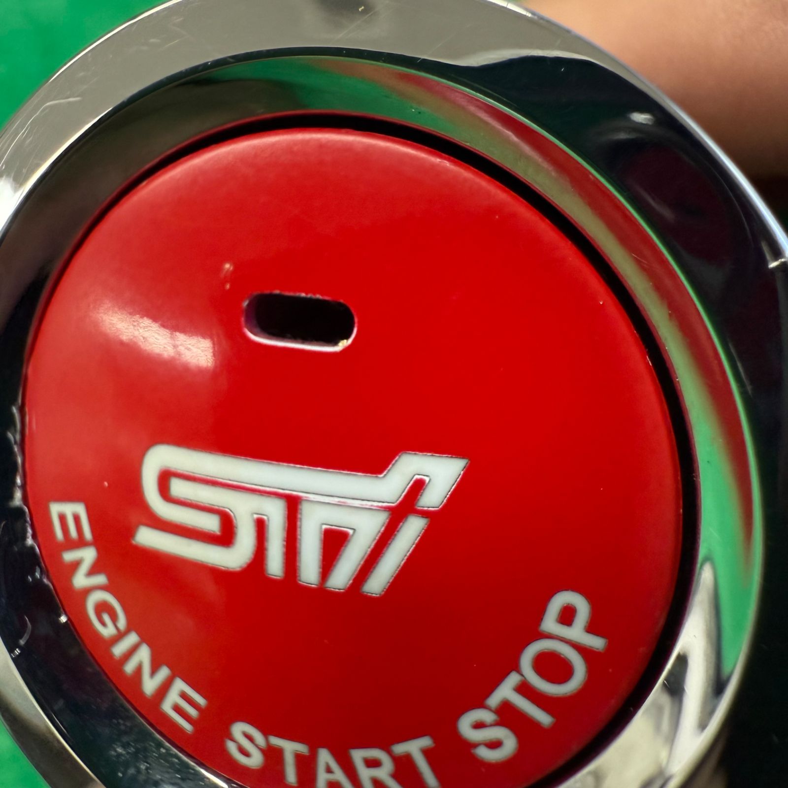 スバル SUBARU STI エンジンスタートボタン プッシュエンジンスイッチ