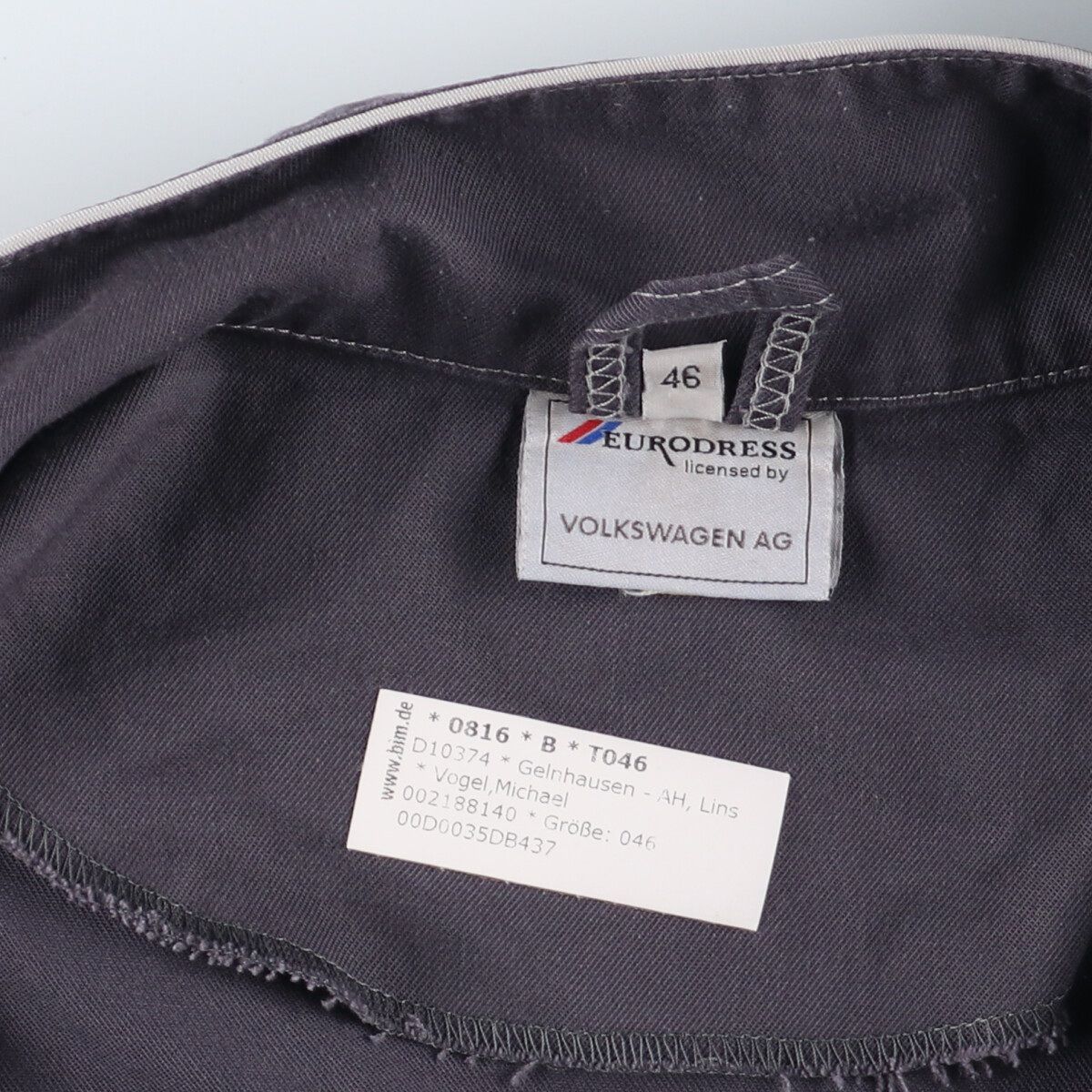 古着 EURODRESS VOLKSWAGEN フォルクスワーゲン レーシングジャケット 