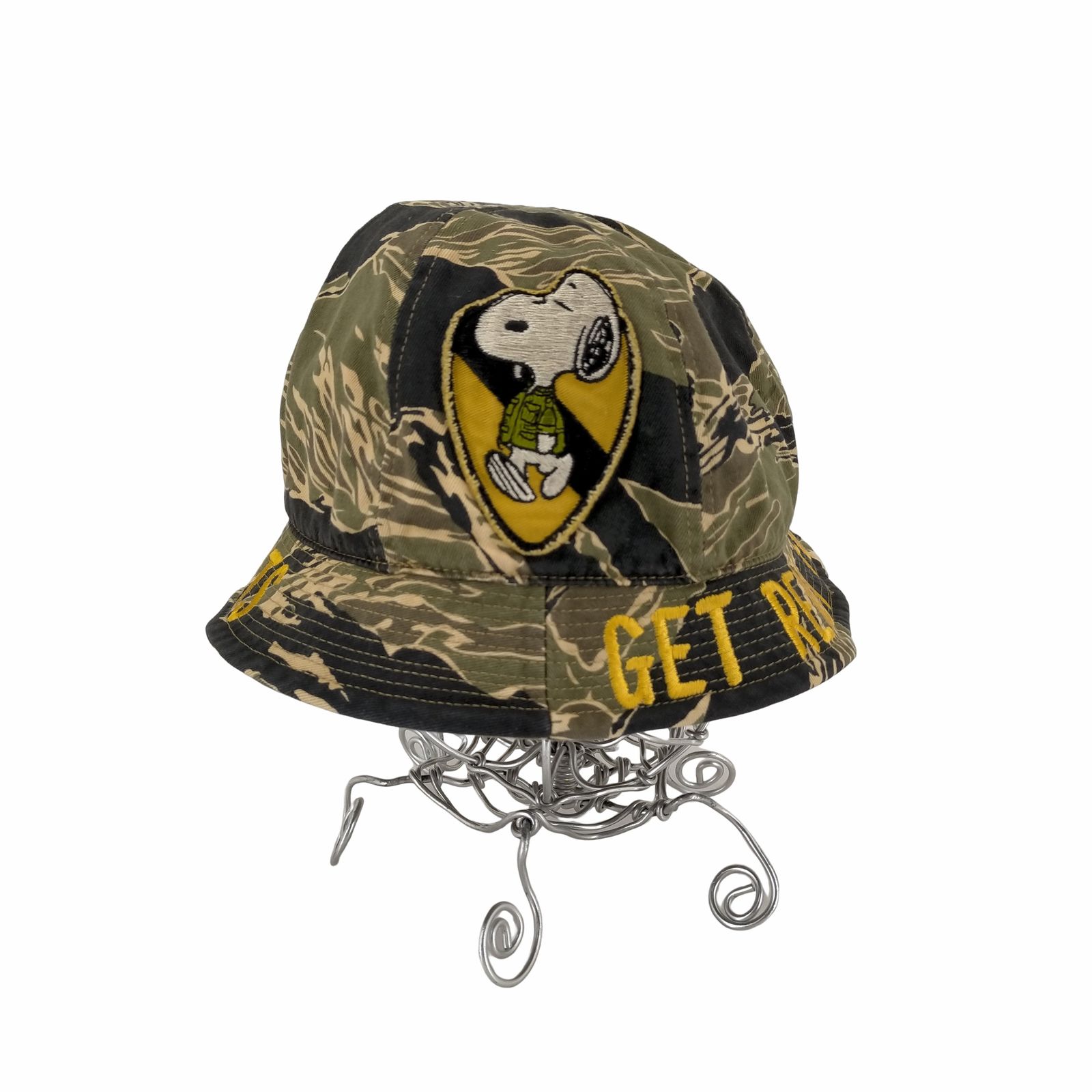 BUZZ RICKSON'S × PEANUTS ハット バズリクソンズ BUZZ RICKSONS PEANUTS GOLD TIGER HAT CIVILIAN