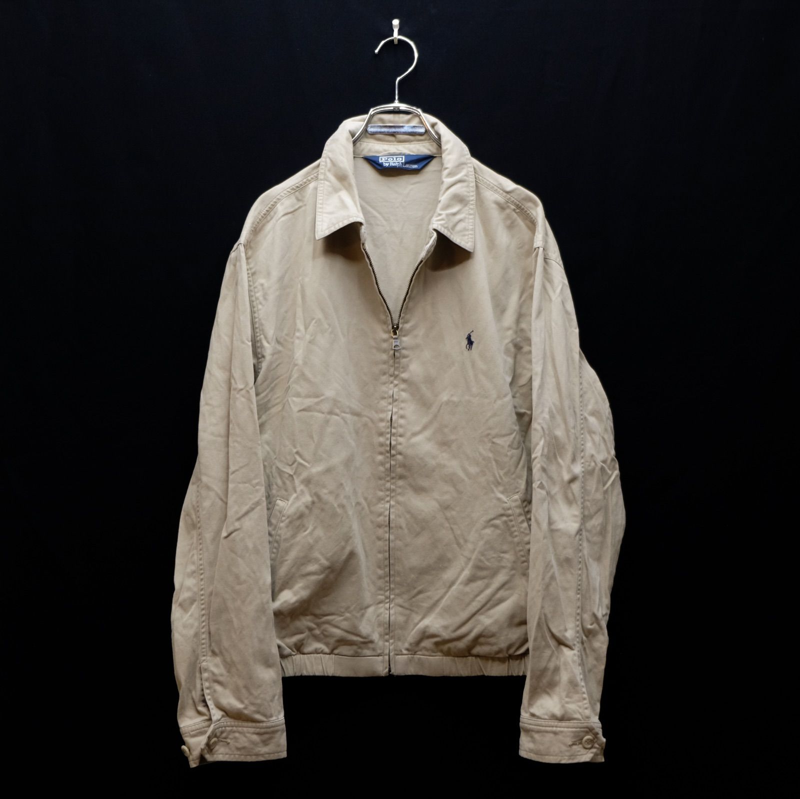 80's~90's POLO by RALPH LAUREN スイングトップ チノクロス M