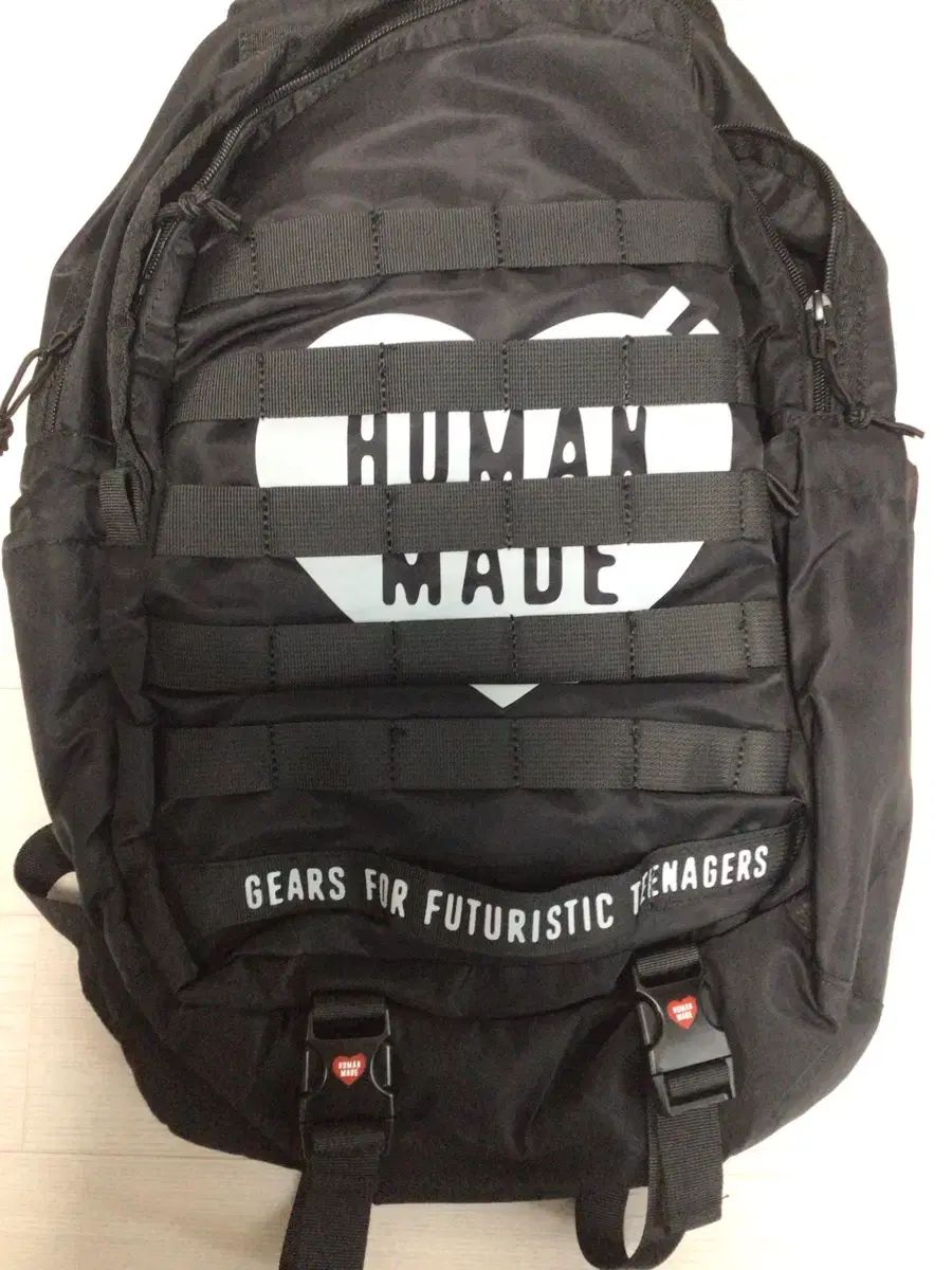 ヒューマンメイド　ミニタリーバックパック　ブラック human made military backpack ミリタリーバックパック ヒューマン