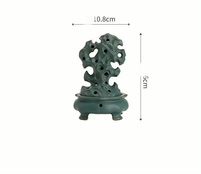 陶磁器 太湖石香炉 香り炉 香道具 装飾品 工芸品 置物 - メルカリ