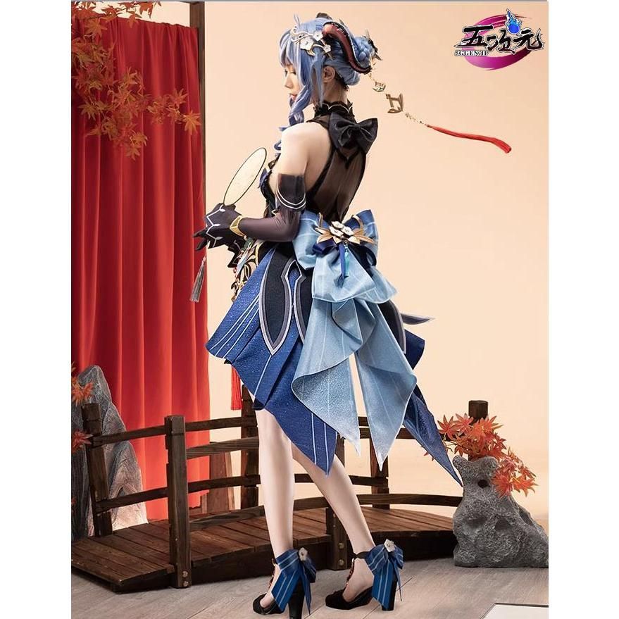 猫屋小舗　原神　コスプレ衣装　刻晴　海灯祭　霓裾の舞　難あり 猫屋小舗 原神 コスプレ衣装 刻晴 海灯祭 霓裾の舞