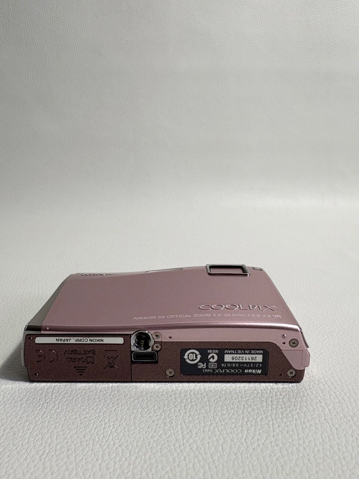 Nikon デジタルカメラ COOLPIX (クールピクス) S60 ロイヤルピンク 