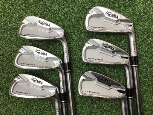 中古】 本間ゴルフ TOUR WORLD TW737Vs 6S アイアンセット IR NS