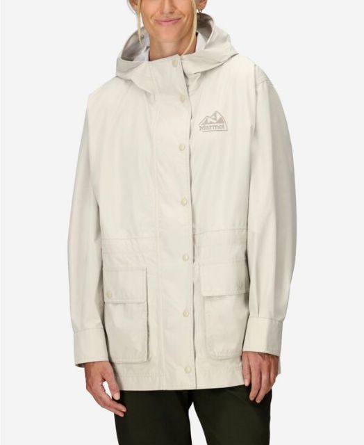 送料無料 マーモット レディース ジャケット ブルゾン アウター Women s 78 All-Weather Parka Hooded Collar Jacket Birch Bark