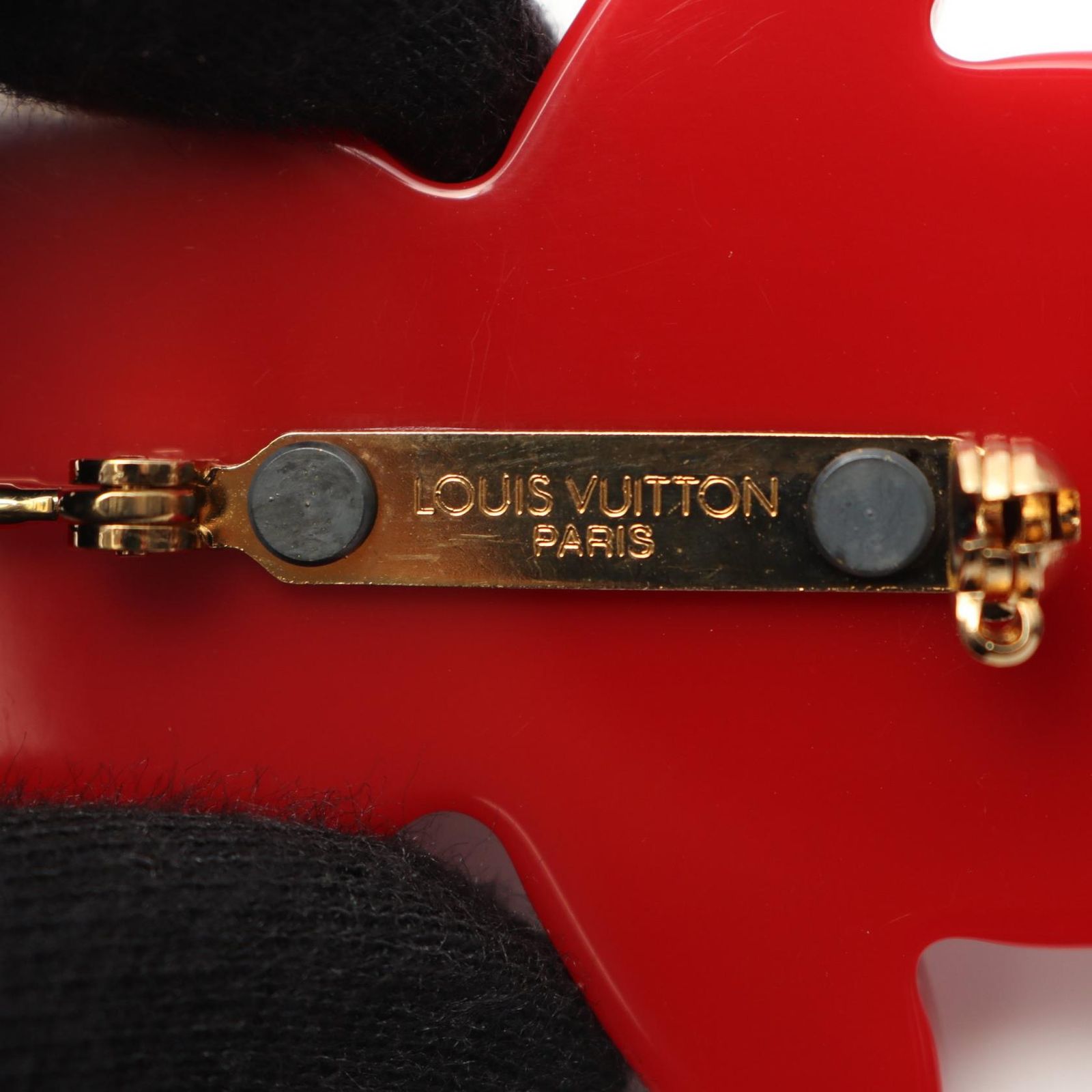 ルイ・ヴィトン LOUIS VUITTON ブローチ ブロッシュ ヌヌール