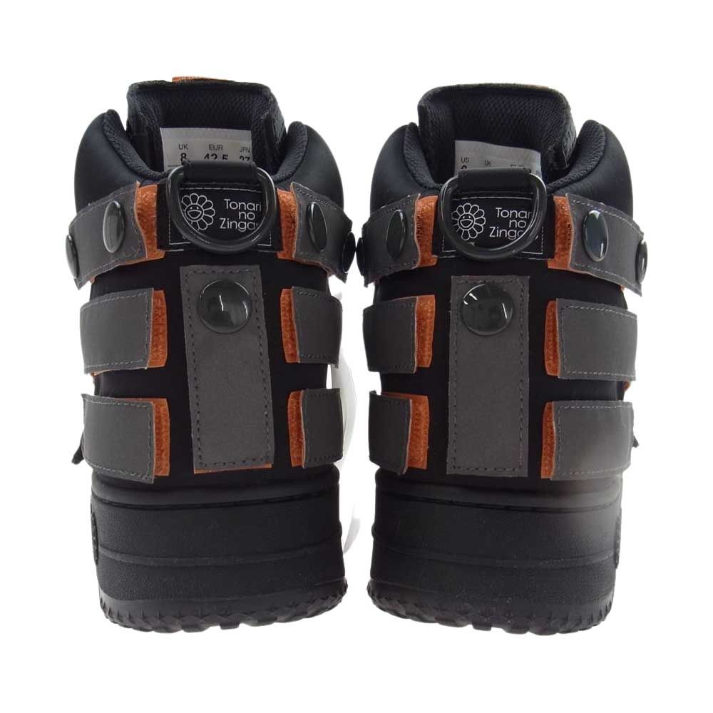 PORTER ポーター スニーカー BS-06R × 村上隆 カイカイキキ Backpack Shoes-06R バックパック シューズ ハイカット スニーカー ブラック系 27cm【新古品】【未使用】【中古】 ポーター BS-06R × 村上隆 カイカイキキ バックパック シューズ ハイ