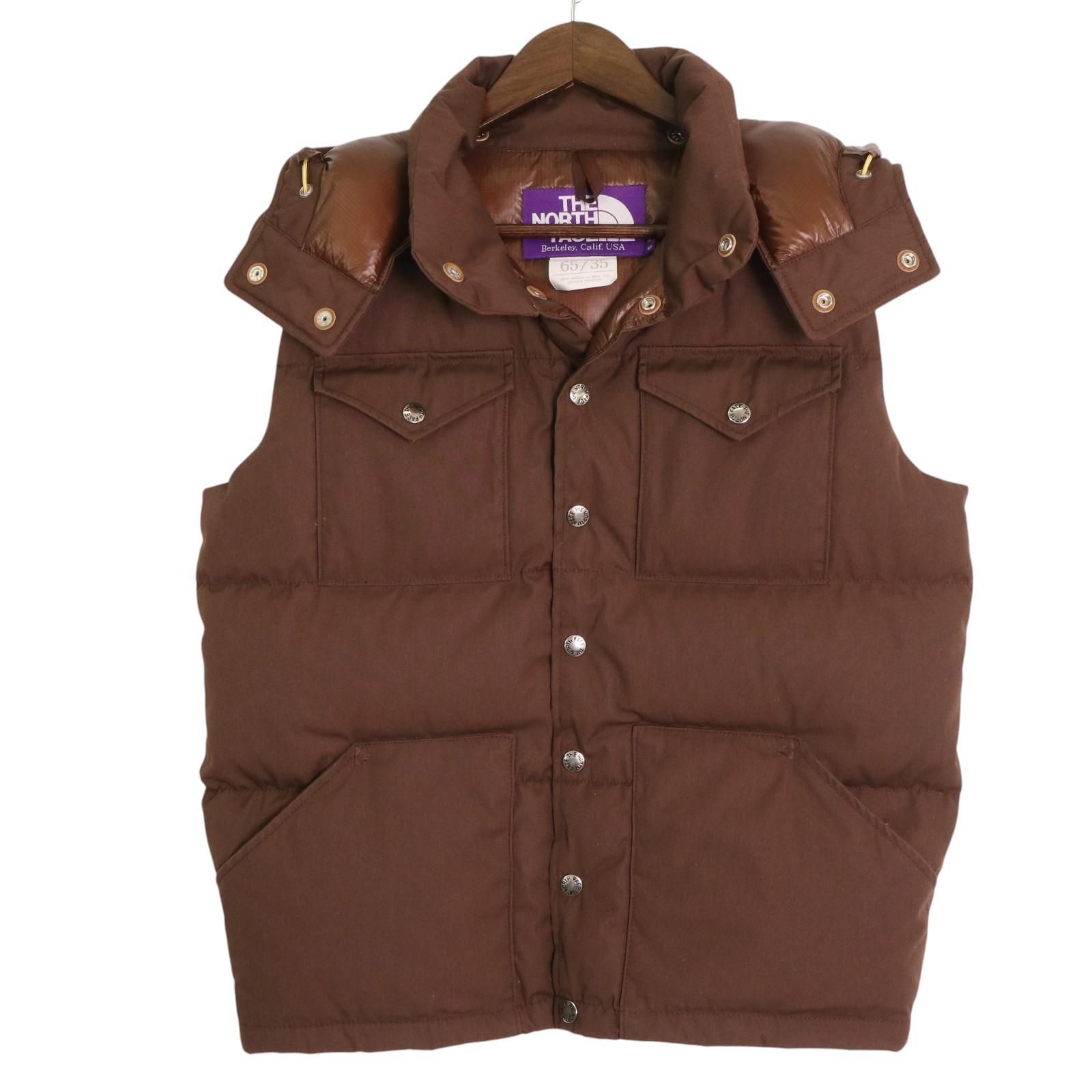 THE NORTH FACE PURPLE LABEL/ノースフェイス パープルレーベル ND2750N 65/35 Hooded Sierra  Vest フーデッドシェラベスト ダウンベスト【ADF4T00914】 - メルカリ