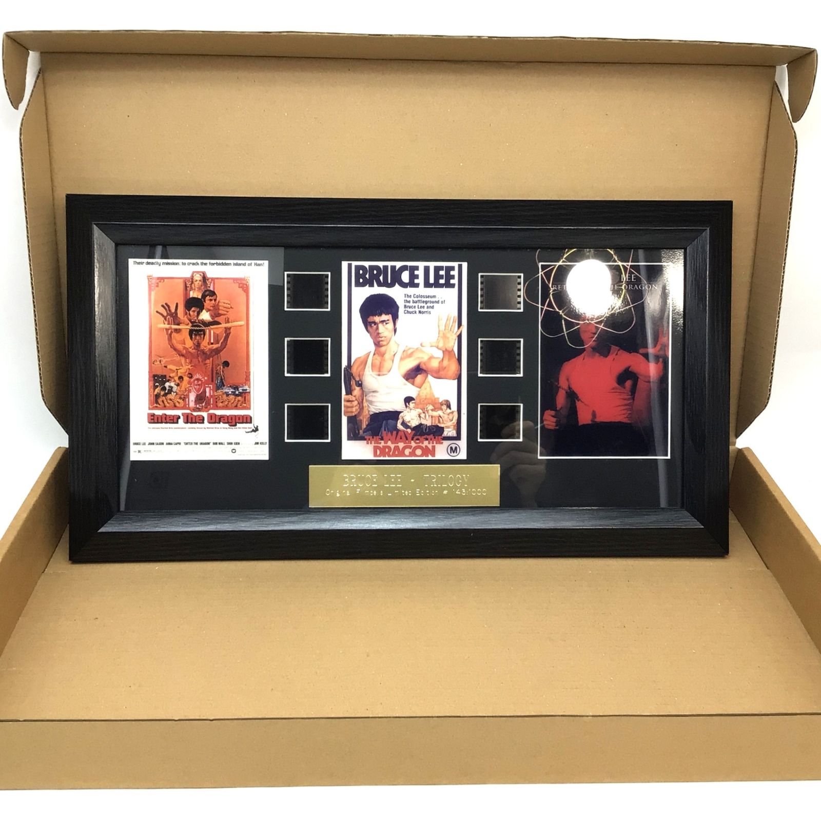 ブルース・リー燃えよドラゴンフィルムセル 10126 【美品・希少】Bruce Lee Trilogy ブルース・リー