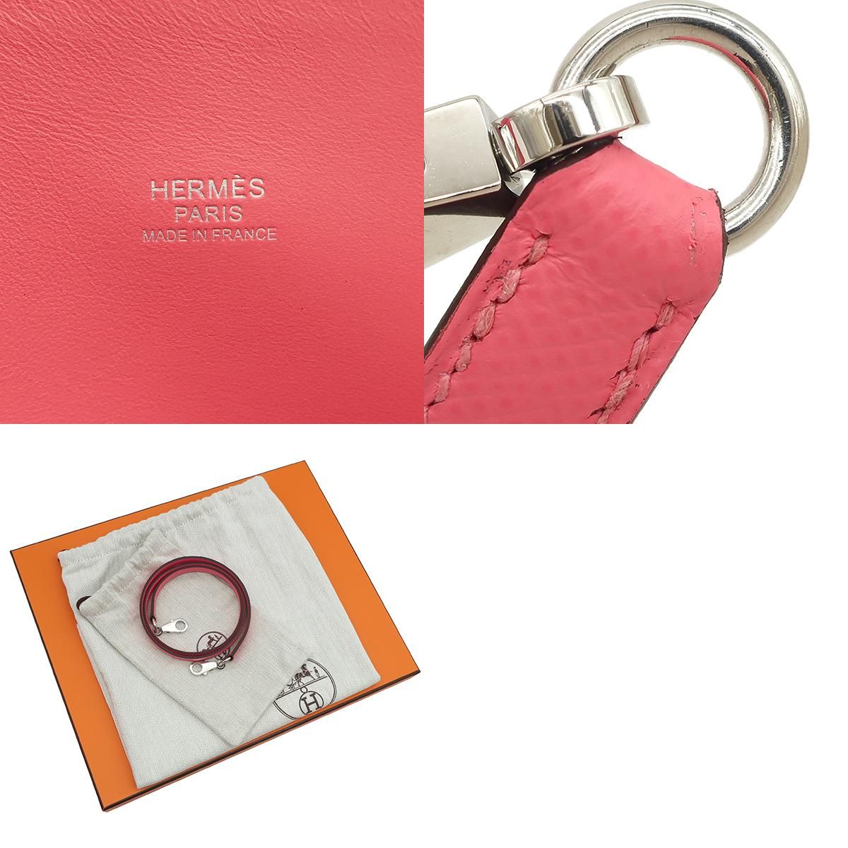 エルメス HERMES 2WAYバッグ ボリード27 ヴォーエプソン ローズアザレ シルバー金具 ショルダー  D刻印 【箱】【中古】