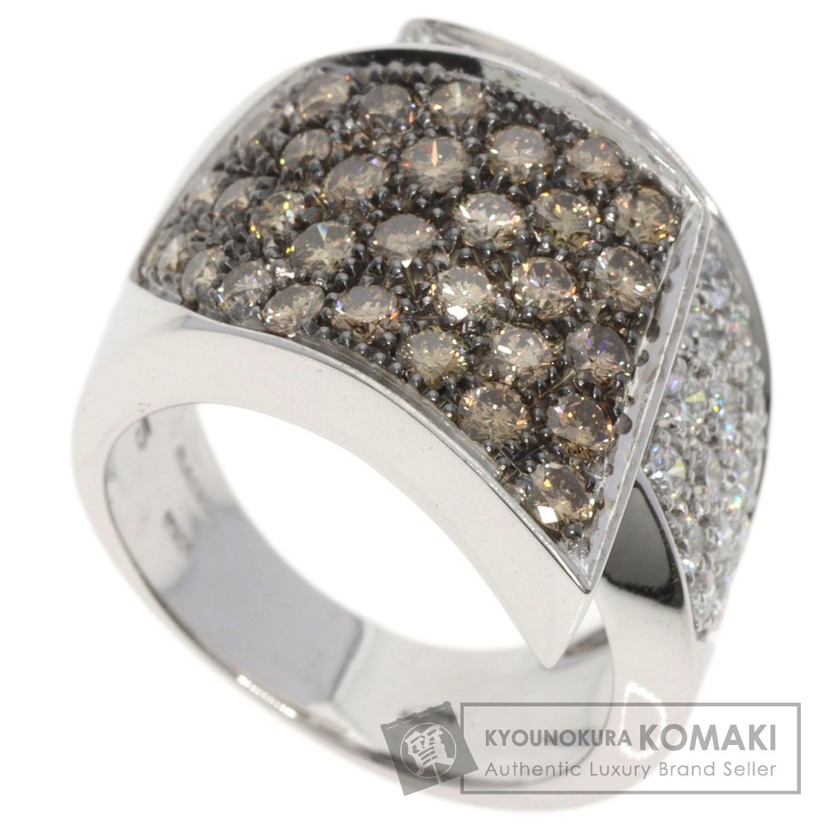 SELECT JEWELRY ダイヤモンド AMORE デザイン リング・指輪 K18WG レディース