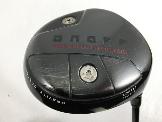 お買い得品！【中古ゴルフクラブ】ダイワ(グローブライド) ONOFF ドライバー TYPE-S 黒 2014 スムースキックMP-614D 1W【14日間返品OK】