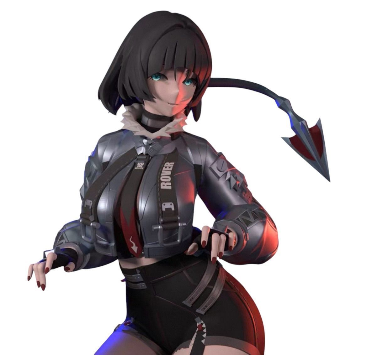 1/4 ガレージキット フィギュア 未塗装 ゼンゼロ ジェーン・ドゥ 43cm