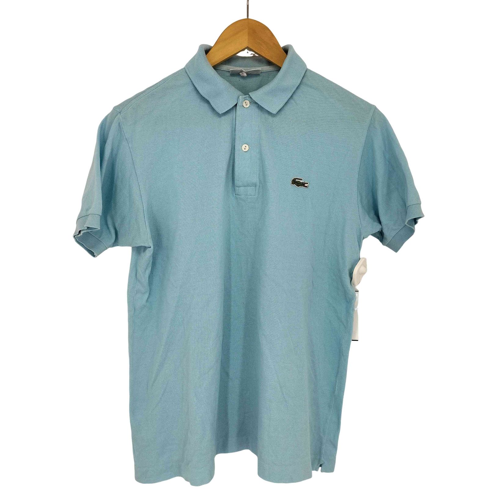 80's CHEMISE LACOSTE ラコステ ロゴ刺繍 デザインニット