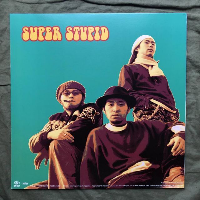 美盤良ジャケ レア盤 1998年 スーパー・ステューピッド Super Stupid
