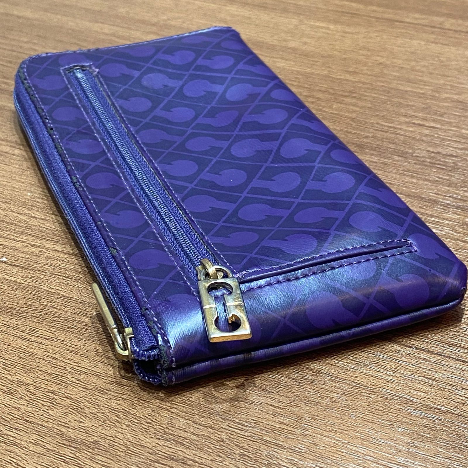 GHERARDINI ゲラルディーニ 長財布 レディース パープル - メルカリ
