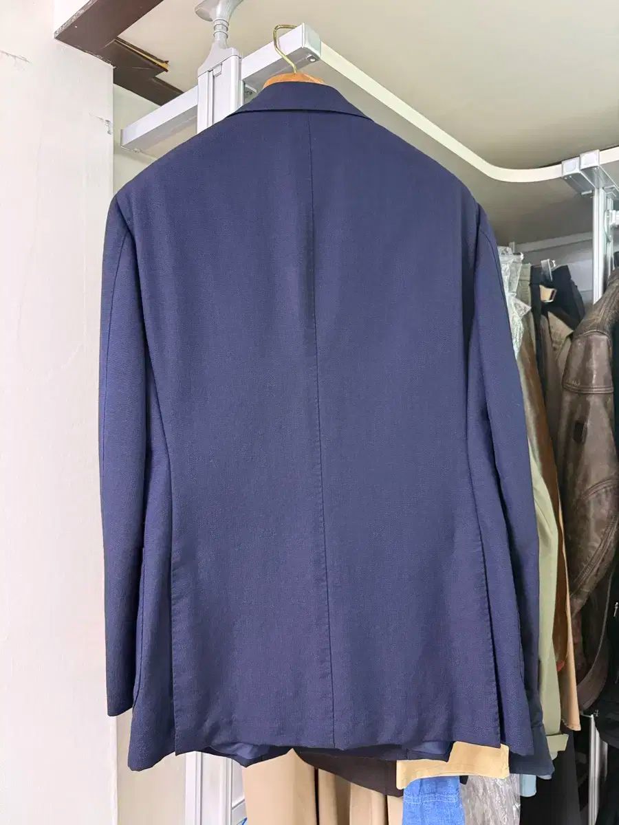 BEAMS F RING JACKET製 ネイビーダブルブレザー セールのダブル