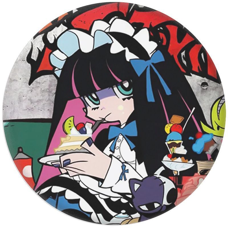 パンティ&ストッキングwithガーターベルト アニメ 缶バッジ (24個