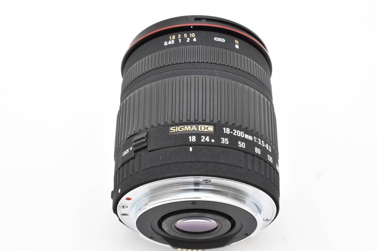 ⭐️美品⭐️シグマ SIGMA 18-200mm F3.5-6.3 DC キャノン用 美品