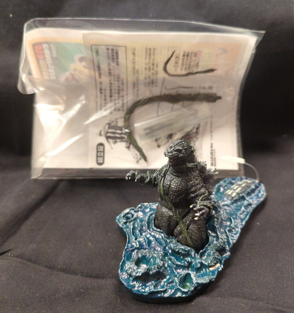 CAST ゴジラオーナメント特撮大百科COMPLETE ゴジラ1989 芦ノ湖激闘ver